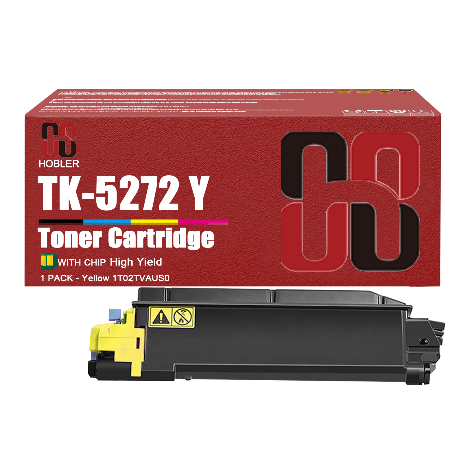 For Kyocera TK-5272 TK-5272K TK-5272C TK-5272M TK-5272Y Toner Cartridge Work for Kyocera Ecosys M6235cidn M6630cidn P6230cdn Printers