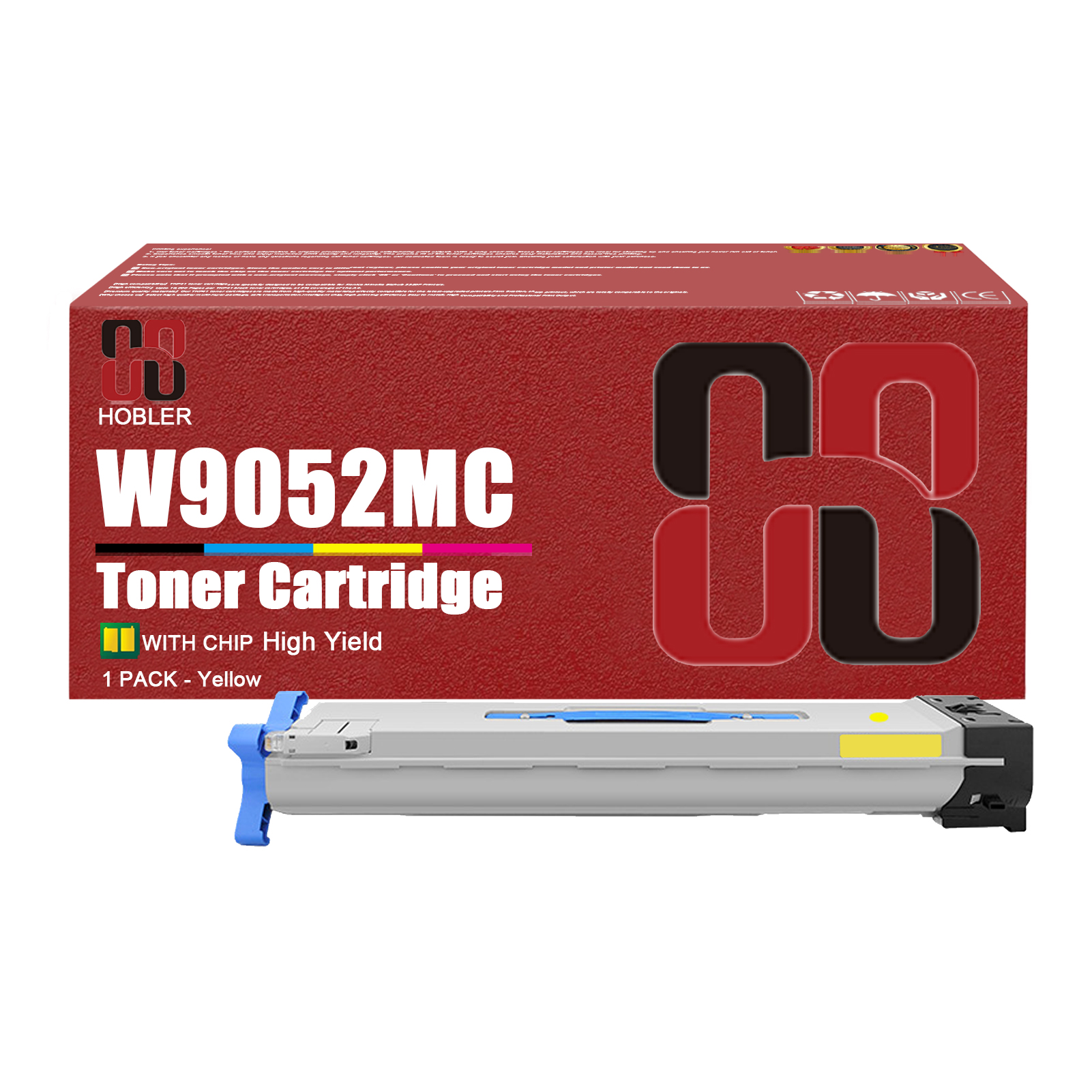 For HP W9050MC W9051MC W9053MC W9052MC Toner Cartridge Work for HP Color LaserJet Managed MFP E87640z E87650z E87660z Printers