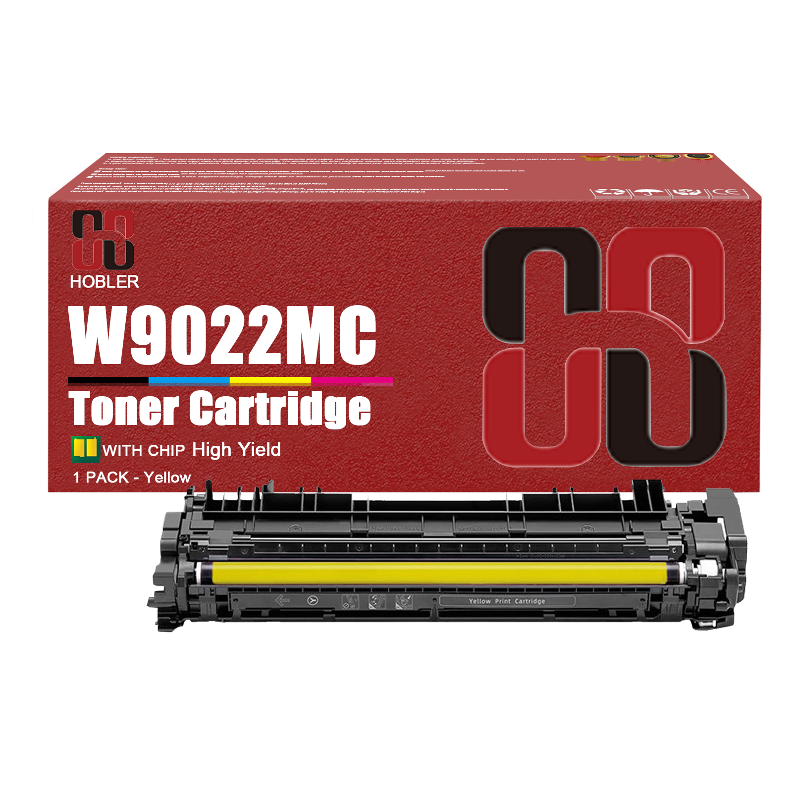 For HP W9020MC W9021MC W9023MC W9022MC Toner Cartridge Work for HP Color LaserJet Managed E75245dn Printer