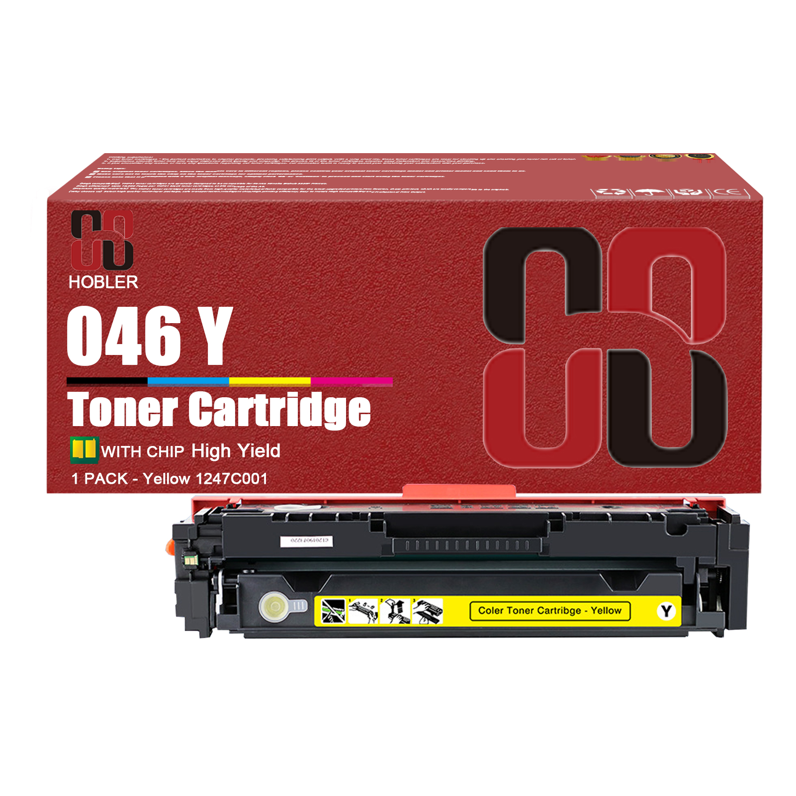 For Canon 046 CRG-046 Toner Cartridge Work for Canon ImageCLASS LBP654Cdw MF731Cdw MF733Cdw MF735Cdw Printers
