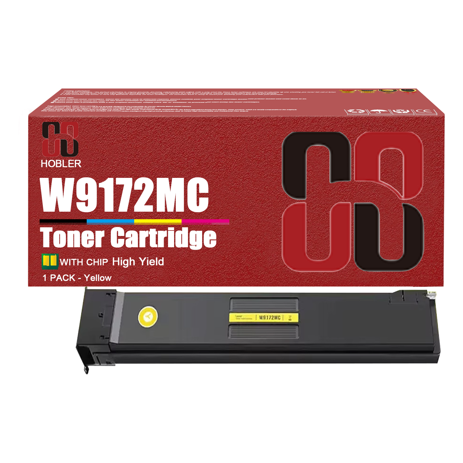 For HP W9170MC W9171MC W9173MC W9172MC Toner Cartridge Work for HP Color LaserJet Managed MFP E87740dn E87750dn E87760dn E87770dn E87740z E87750z E87760z E87770Z Printers-PrintsBoost