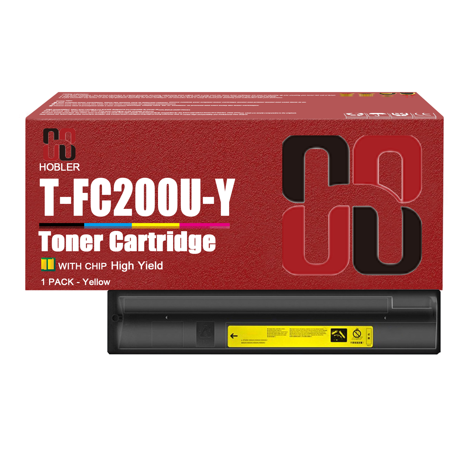 For Toshiba T-FC200U-K T-FC200U-C T-FC200U-M T-FC200U-Y Toner Cartridge Work for Toshiba E-Studio 2000AC 2500AC Printers-PrintsBoost