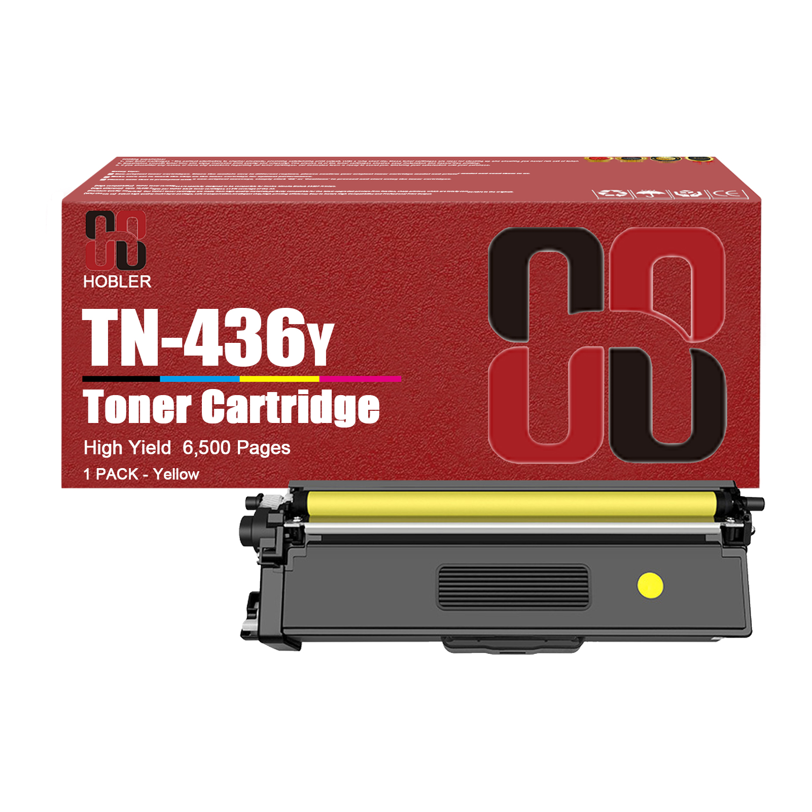 For Brother TN436BK TN436C TN436M TN436Y Toner Cartridge Work for Brother HL-L8260CDW L8360CDW L9310CDW MFC-L8610CDW Printers-PrintsBoost