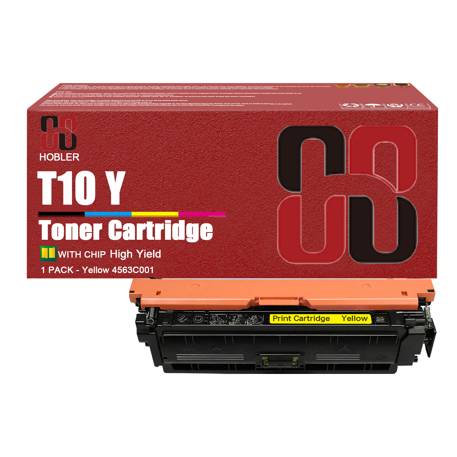 For Canon T10 4566C001 4565C001 4564C001 4563C001 Toner Cartridge Work for Canon LBP1538C C1533P C1538P MF1538C C1538iF Printers-PrintsBoost