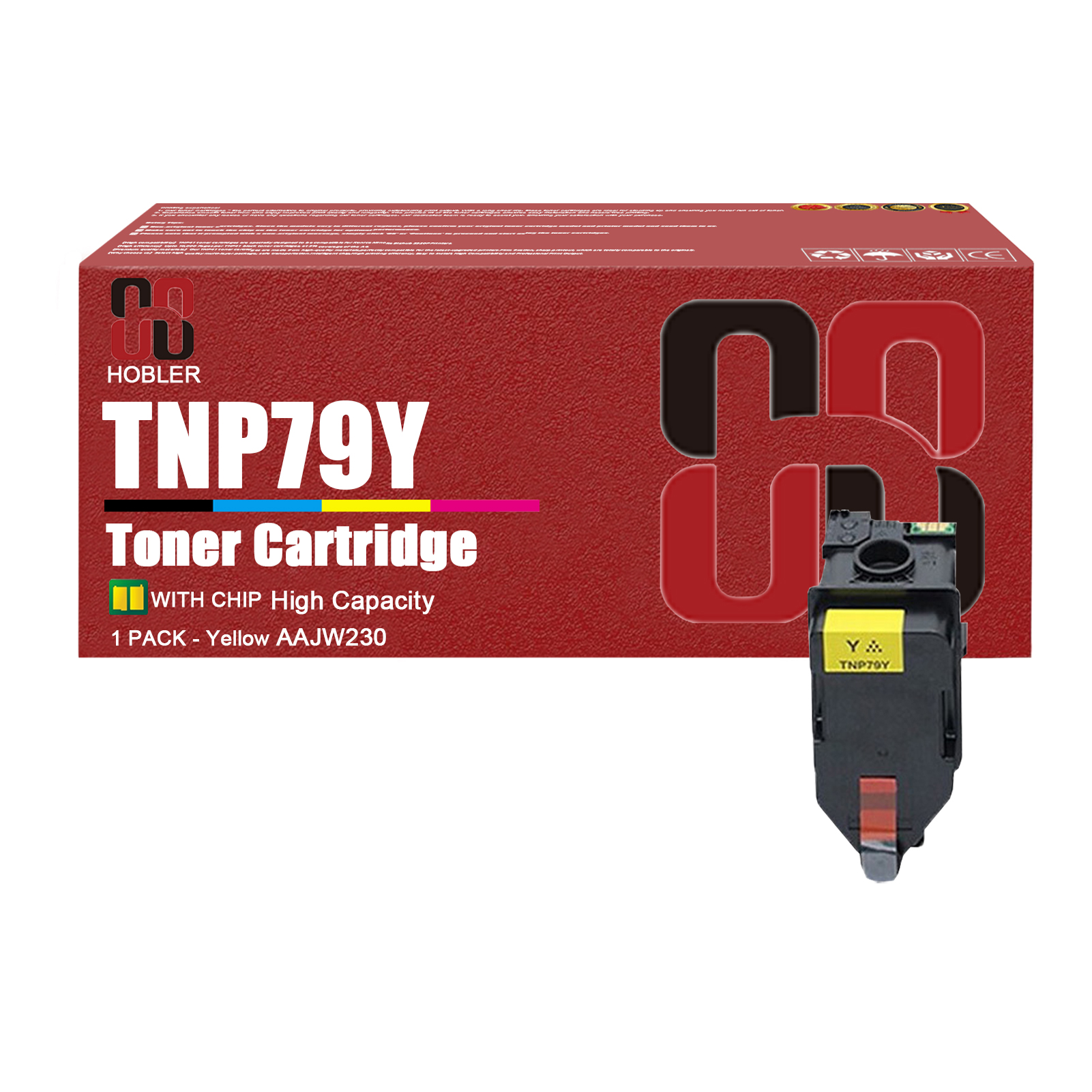 For Konica Minolta TNP79K TNP79C TNP79M TNP79Y AAJW130 AAJW430 AAJW330 AAJW230 Toner Cartridge Work for Bizhub C3350i C4050i Printers-PrintsBoost
