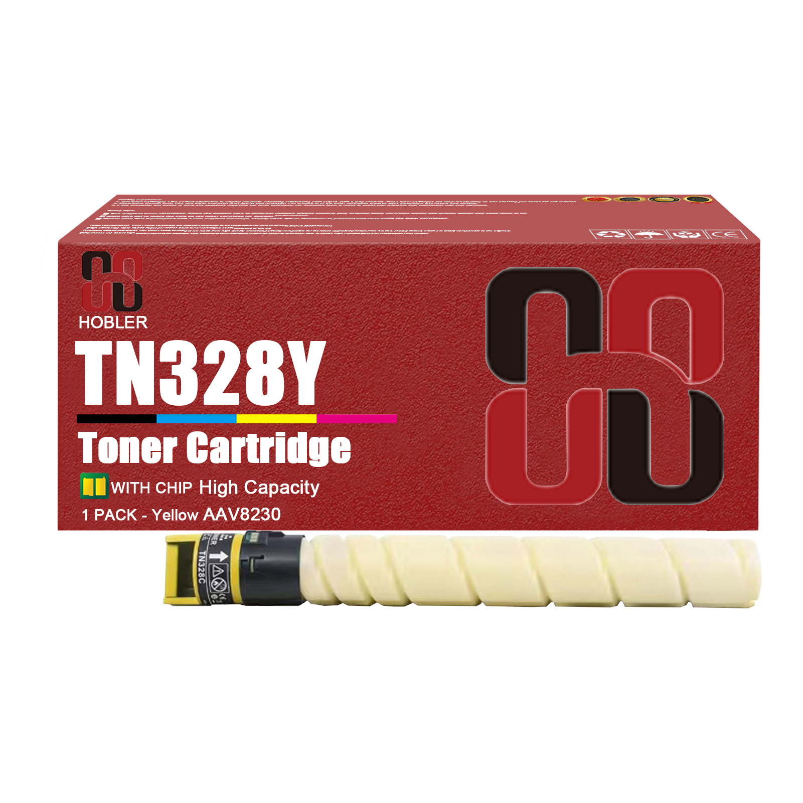 For Konica Minolta TN328K TN328C TN328M TN328Y AAV8130 AAV8430 AAV8330 AAV8230 Toner Cartridge Work for Bizhub C250i C300i C360i Printers-PrintsBoost