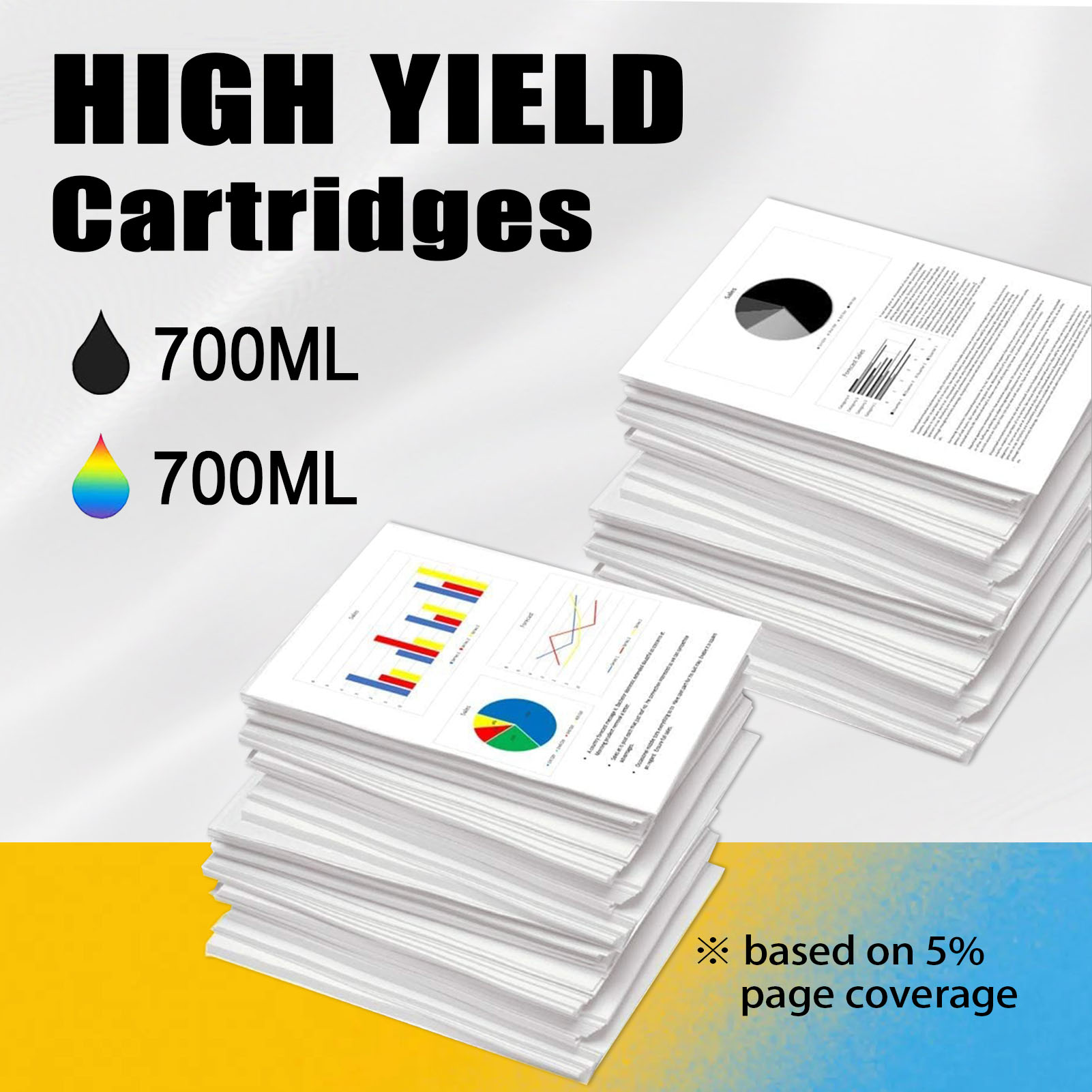 For Canon PFI-1700 Ink Cartridge Work for Canon ImagePROGRAF PRO-2000 PRO-4000 PRO-4000S PRO-6000 PRO-6000S Printers-PrintsBoost