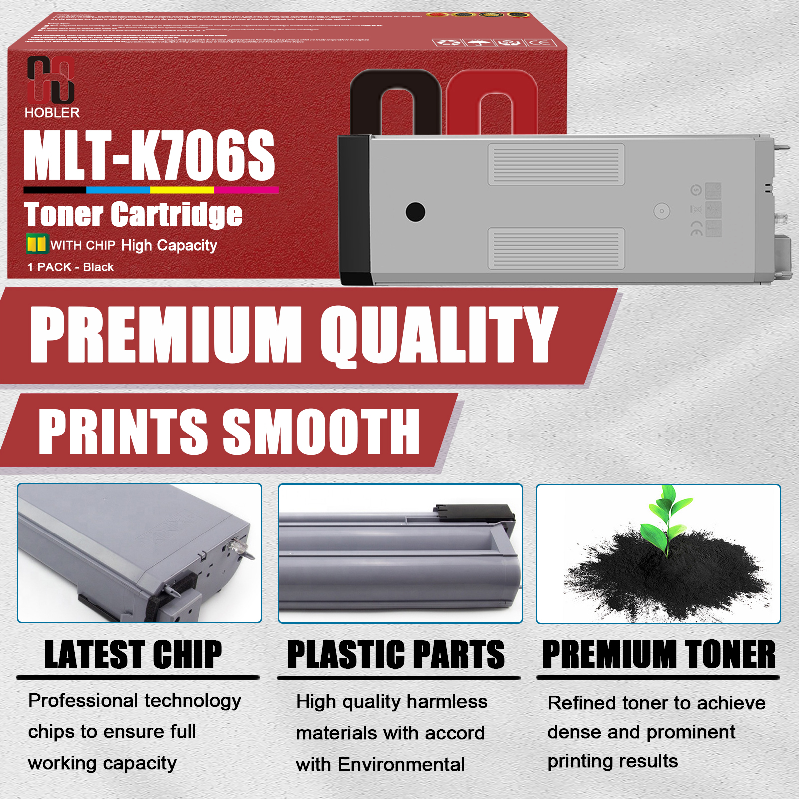 For Samsung MLT-K706S Toner Cartridge Work for Samsung MultiXpress K7400LX K7500LX K7600LX K7400GX K7500GX K7600GX Printers-PrintsBoost