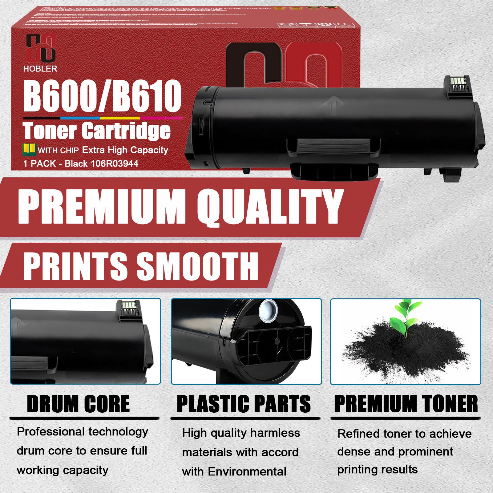 For Xerox 106R03944 Toner Cartridge Work for Xerox VersaLink B600 B610 B605 B615 Printers