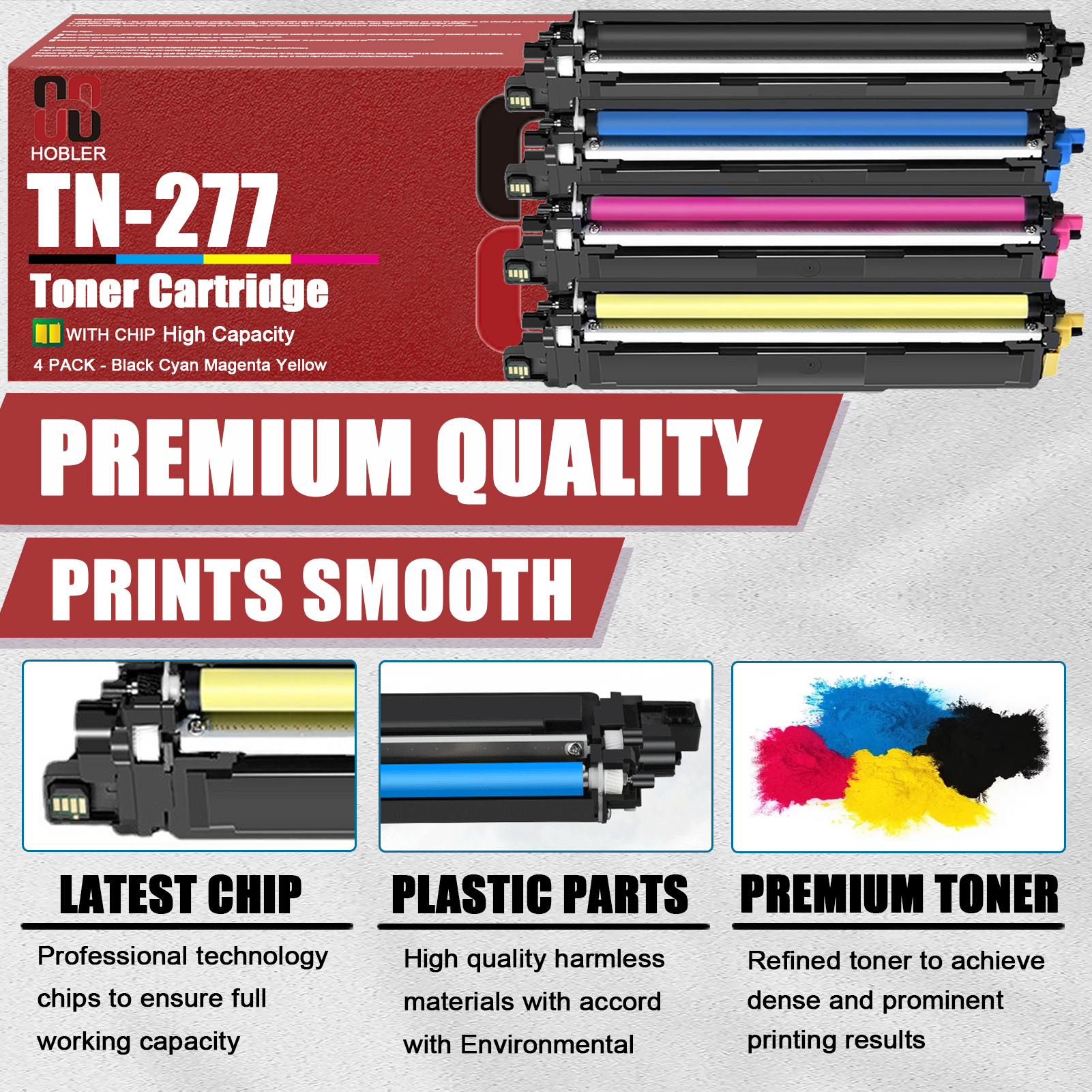 For Brother TN277 TN-277 Toner Cartridge