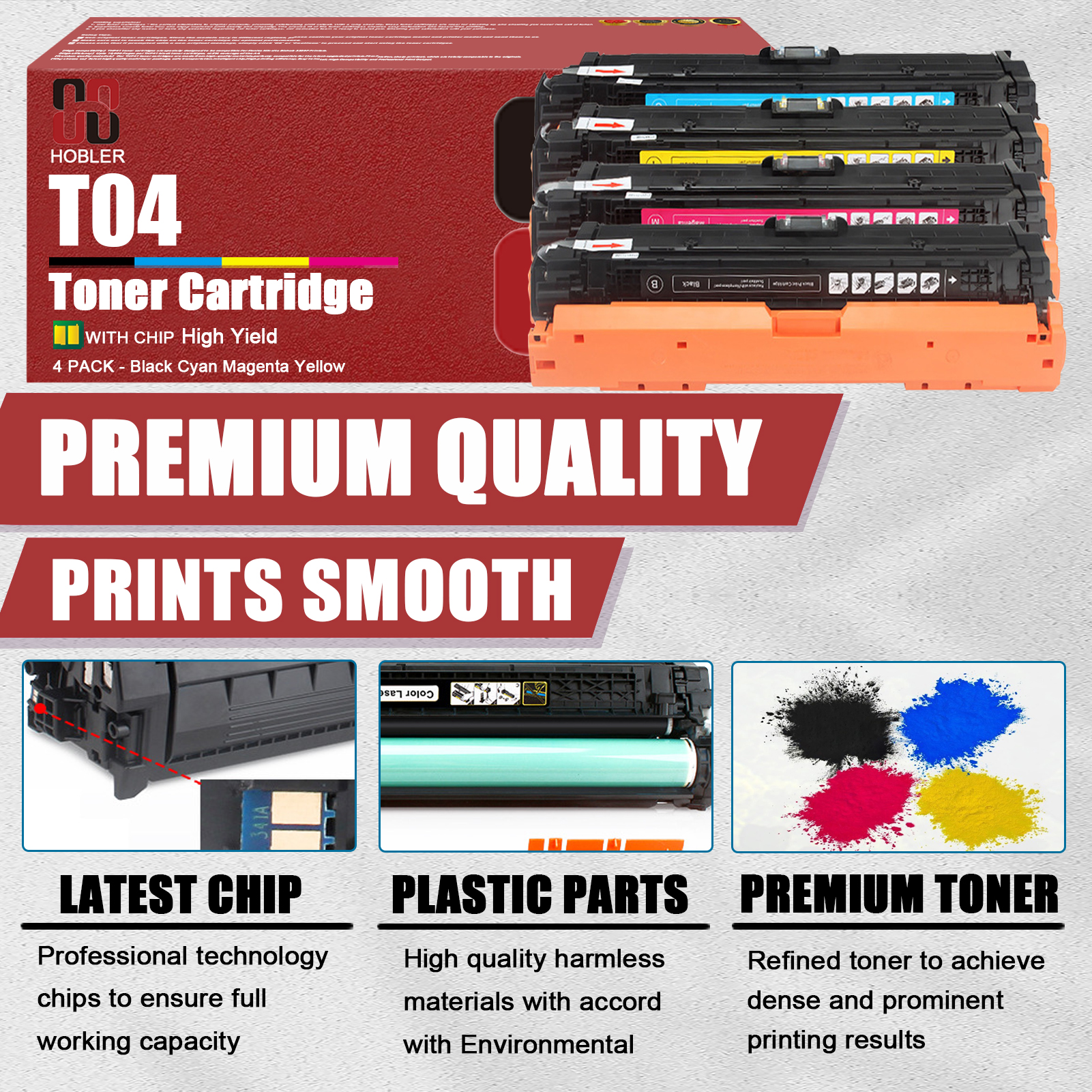 For Canon T04 2980C001 2979C001 2978C001 2977C001 Toner Cartridge Work for Canon imageRUNNER C475iF C475iFZ C477iF C477iFZ C478iF C478iFZ C568iF Printers