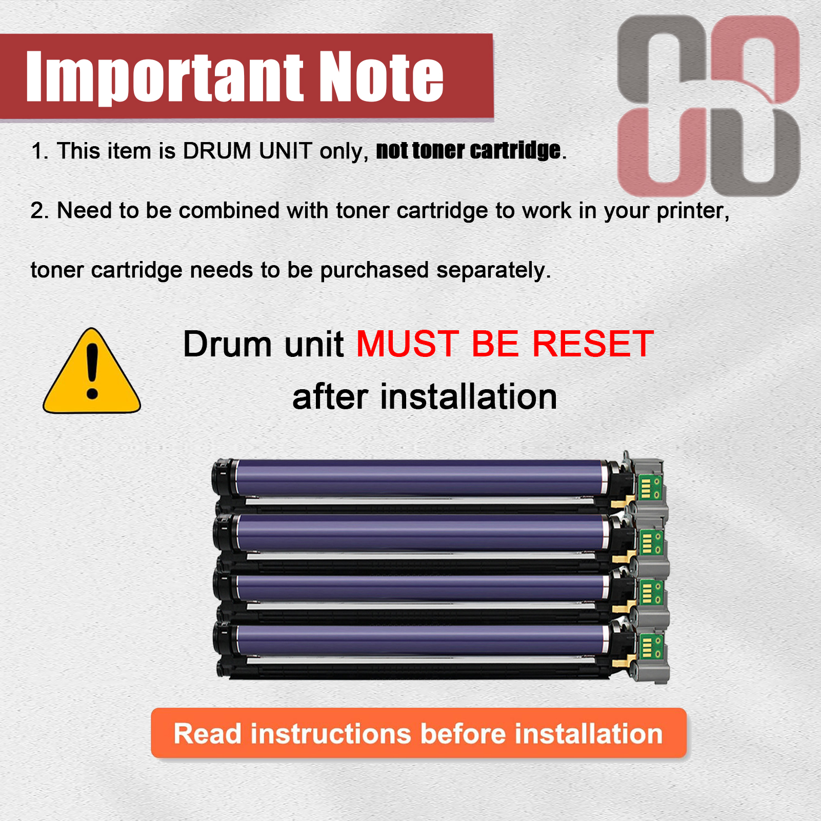 For Xerox 108R00861 Imaging Drum Unit Work for Xerox Phaser 7500 7500DN 7500DT 7500DX 7500N 7500V/DT 7500V/DX 7500V/N Printers-PrintsBoost