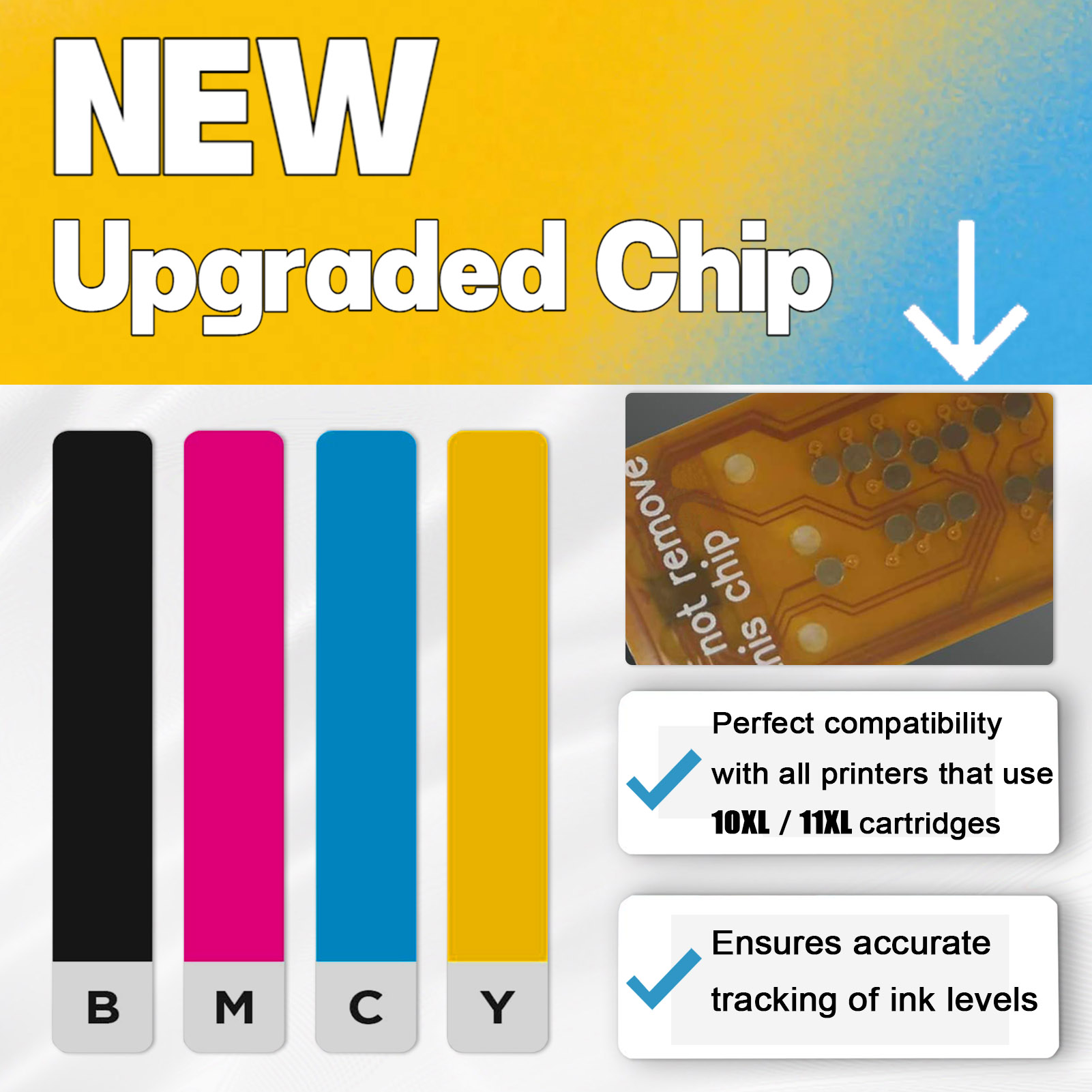 For HP 10XL 11XL Ink Cartridge Work For HP DesignJet 70 100 800 500 Cc800ps OfficeJet Pro K850 9100 9110 9120 Printers-PrintsBoost