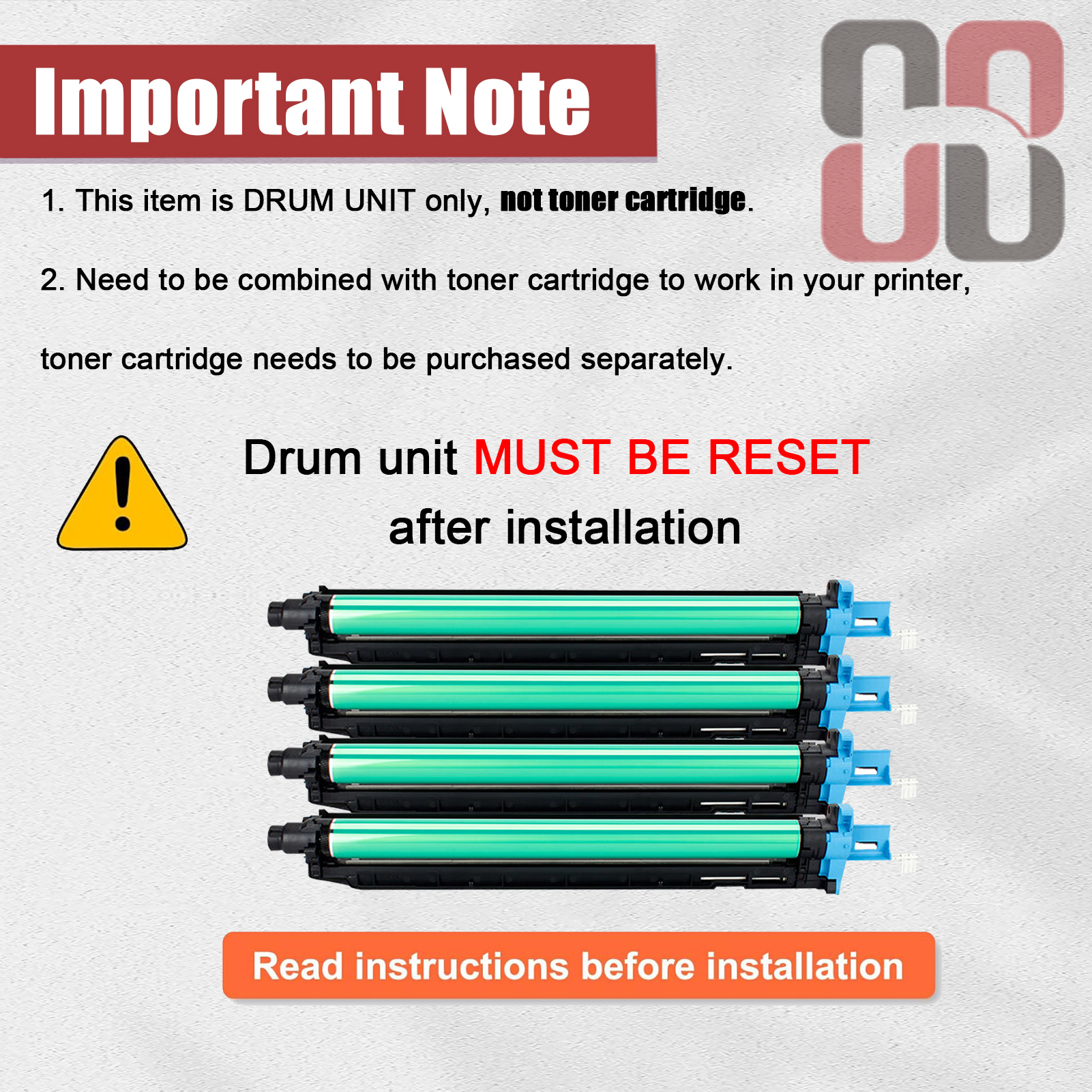 For Konica Minolta DR311 DR-311 A0XV0RD A0XV0TD Imaging Drum Unit Work for Konica Minolta Bizhub C220 C280 C360 C7722 C7728 Printers-PrintsBoost