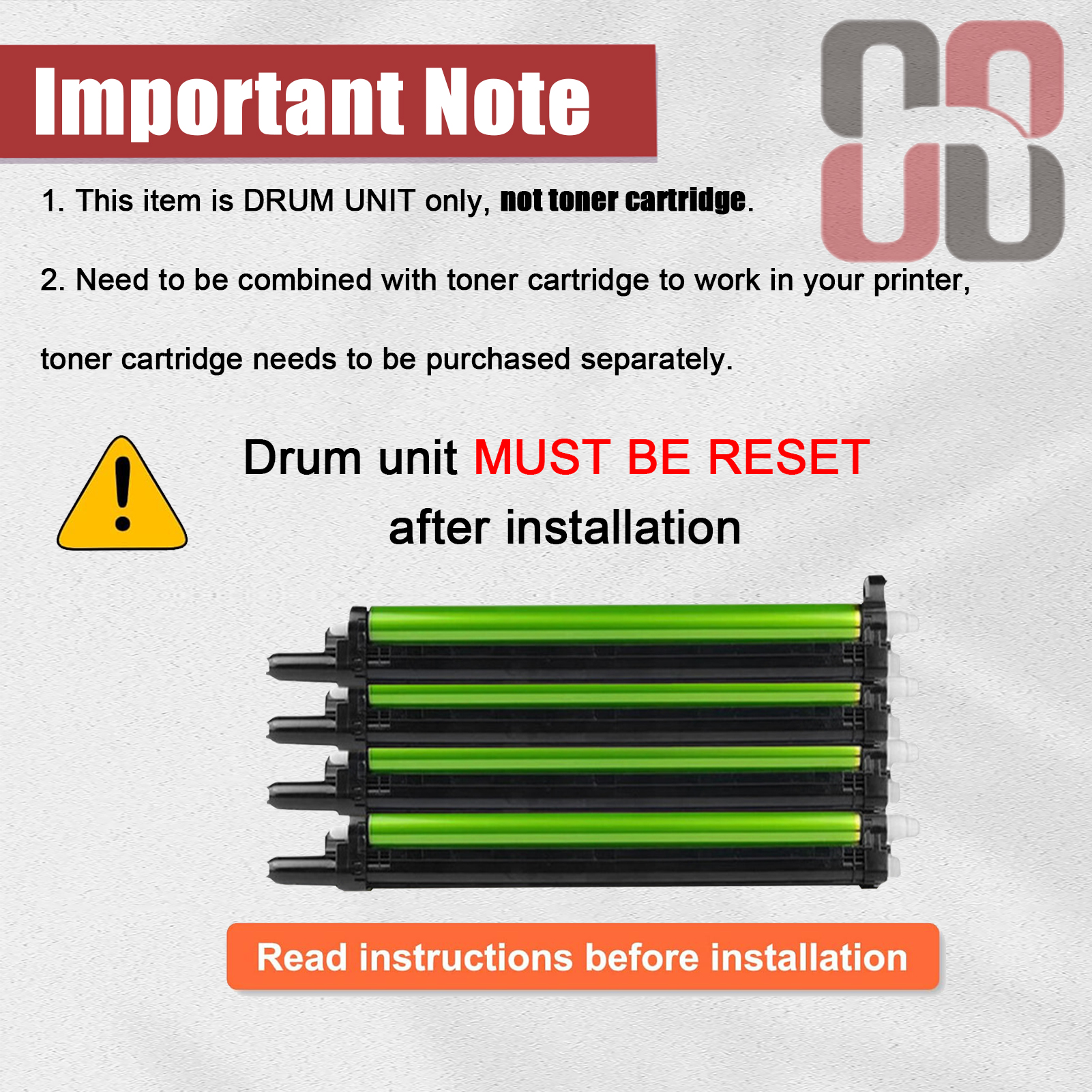 For Sharp MX-36NU MX-36 Imaging Drum Unit Work for Sharp DX-2008UC 2508NC MX-2310U 2616N 3111U 3116N 2610N 2615 2640 3110 3115 Printers-PrintsBoost