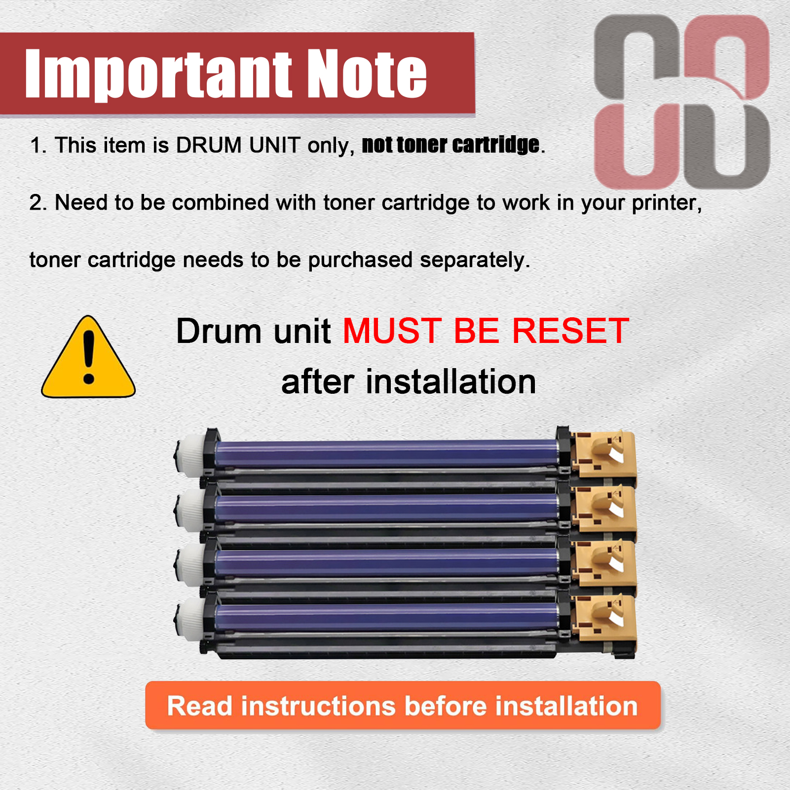 For Xerox 013R00624 Imaging Drum Unit Work for Xerox WorkCentre Pro 7328 7335 7345 7346 Printers