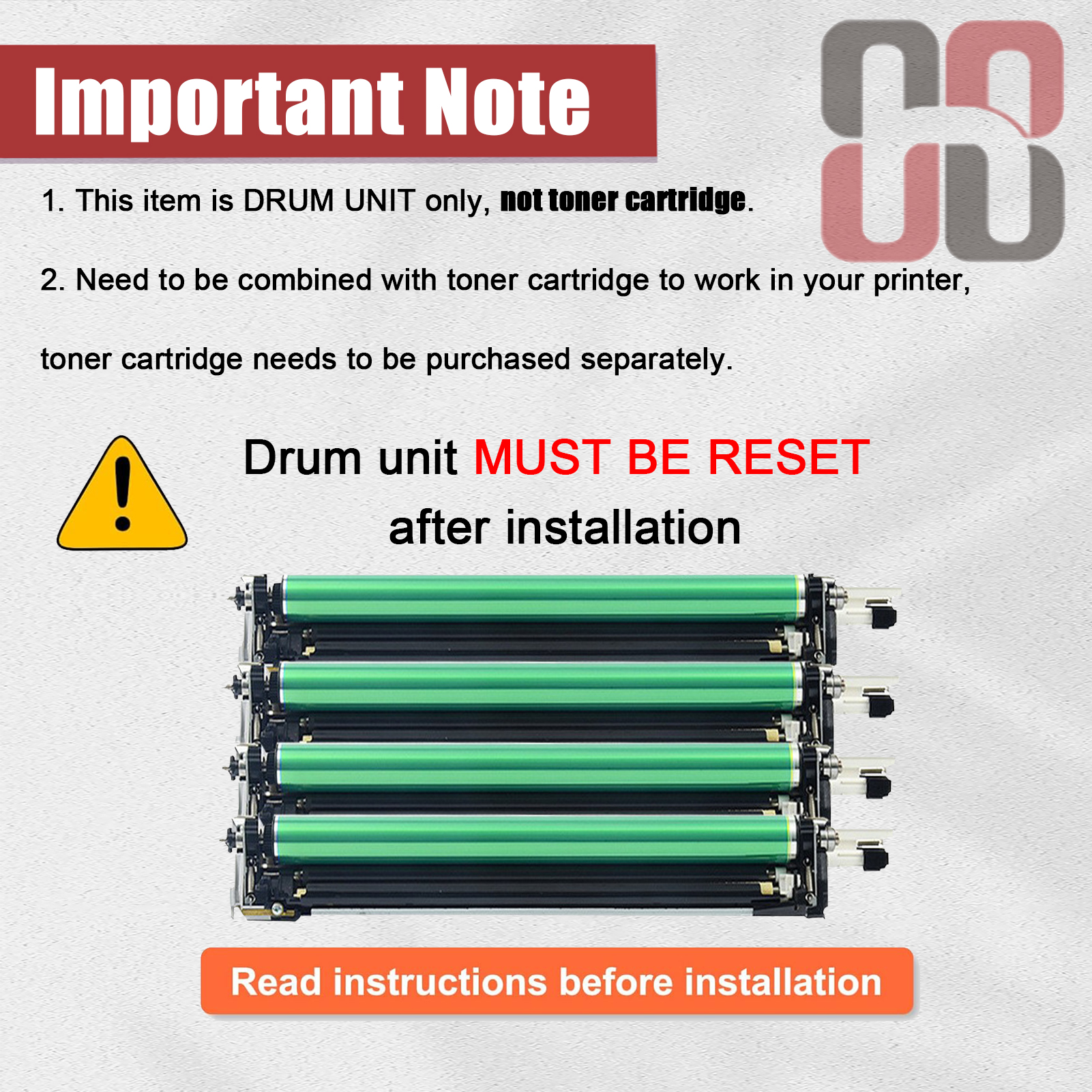 For Canon GPR-55 0488C003BA Imaging Drum Unit Work for Canon IR ADV C5535 C5535i C5540 C5540i C5550 C5550i C5560 C5560i Copiers