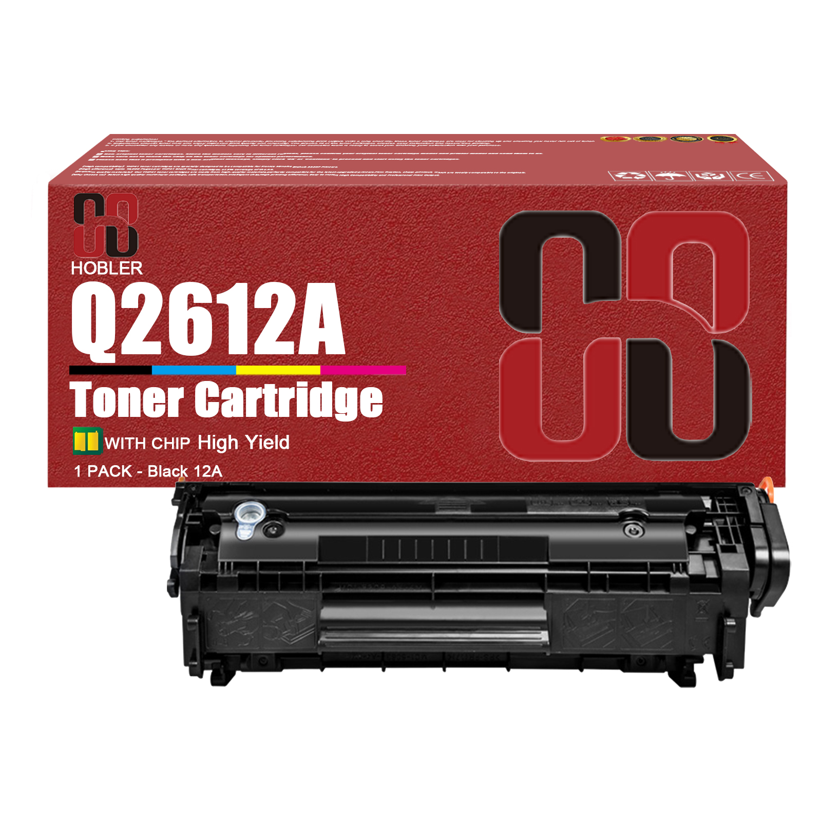 For HP 12A Q2612A Toner Cartridge Work for HP LaserJet 1010 1012 1015 1018 1020 1020Plus 1022 1022n 3015 3020 3030 3050 Printers