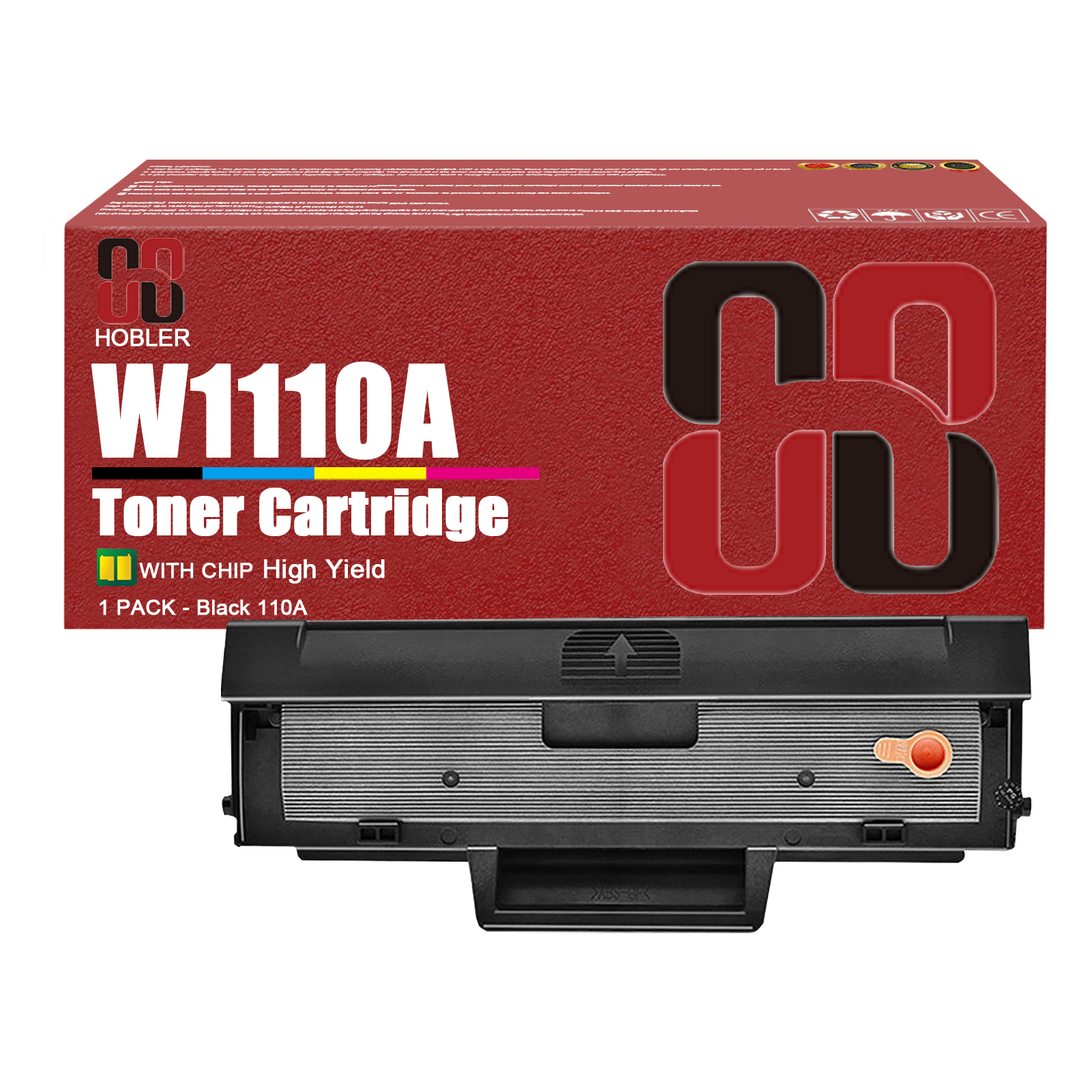 For HP 110A W1110A Toner Cartridge Work for HP Laser MFP 136w 136a 136nw 138p 138pn 138pnw Printers