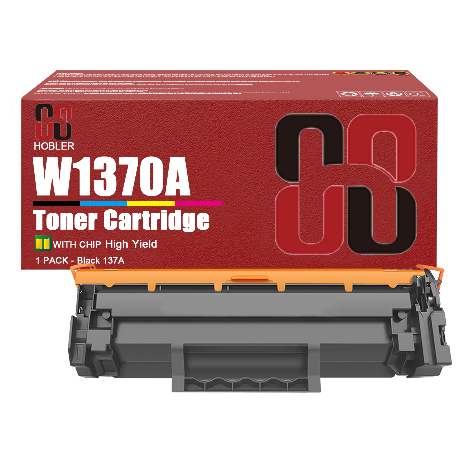 For HP 137A W1370A Toner Cartridge Work for HP LaserJet MFP M208dw M232dwc M232dw M233dw M233Sdn M233Sdw Printers