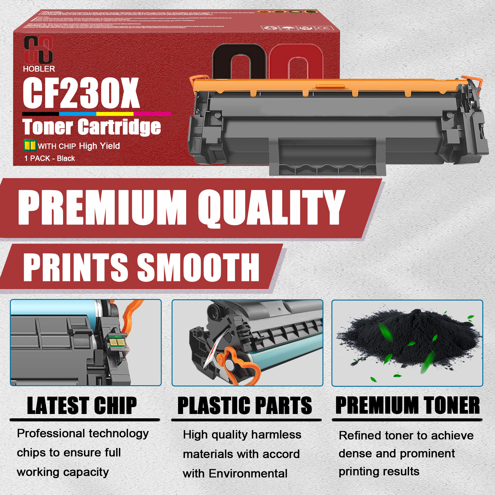 For HP 30X CF230X Toner Cartridge Work for HP Laserjet Pro MFP M227fdw M227fdn M227sdn M203dw M203dn M203d Printers