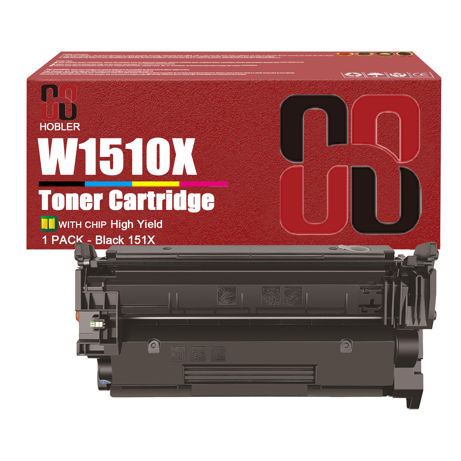 For HP 151X W1510X Toner Cartridge Work for HP LaserJet Pro 4003w 4003dw 4103fdn 4103fdw Printers