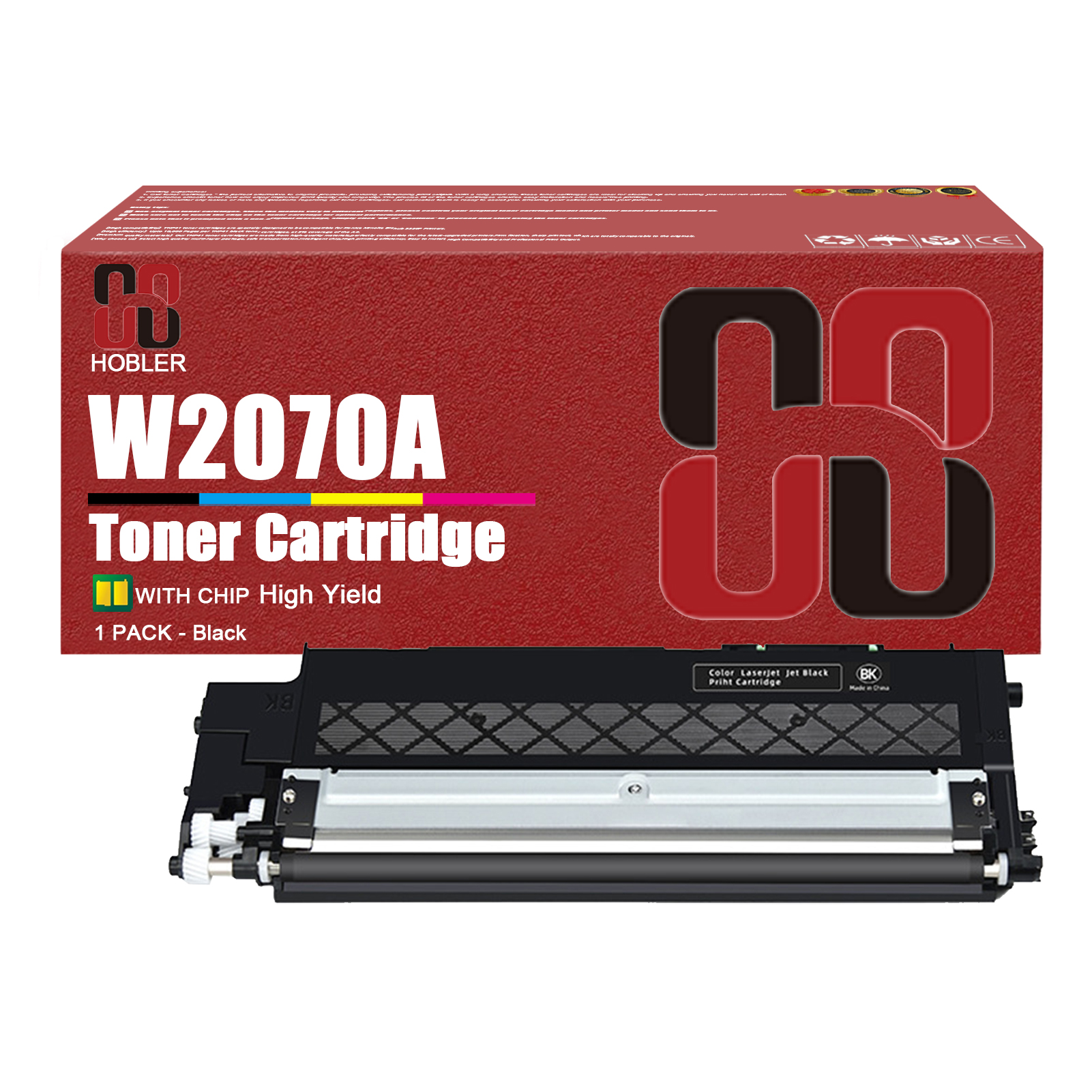 For HP 117A W2070A W2071A W2073A W2072A Toner Cartridge Work for HP Color Laser MFP 150a 150nw 178nwg 178nw 179fwg 179fnw Printers-PrintsBoost