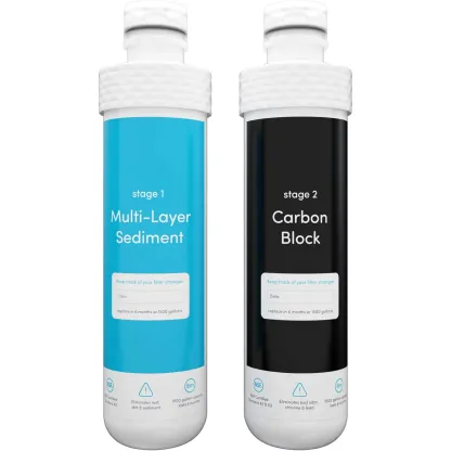 Avalon Genuine Filters for Avalon Water Coolers, 2 Stage Replacement Filters, Compatible with all Avalon branded Bottleless Water Coolers, NSF Certified, 2 Count (Pack of 1)