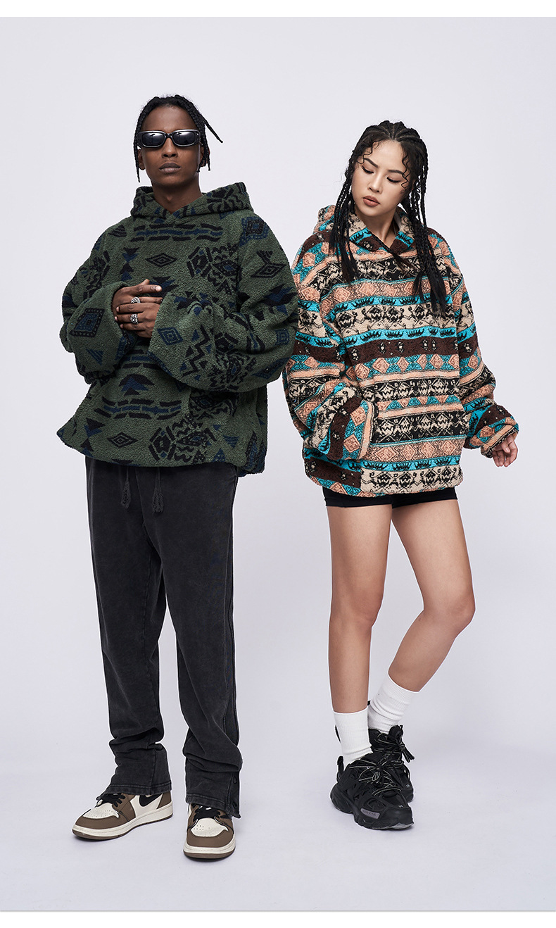 Kaisorn 2024 Heavyweight hooded sweatshirt trendy brand loose top