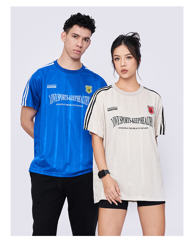 Kaisorn 2025 Breathable sports loose printed jersey bar T-shirt