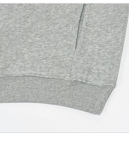 Kaisorn 2024 Embroidered Lapel Half Zipper Sweatshirt Men's Loose POLO Collar Top