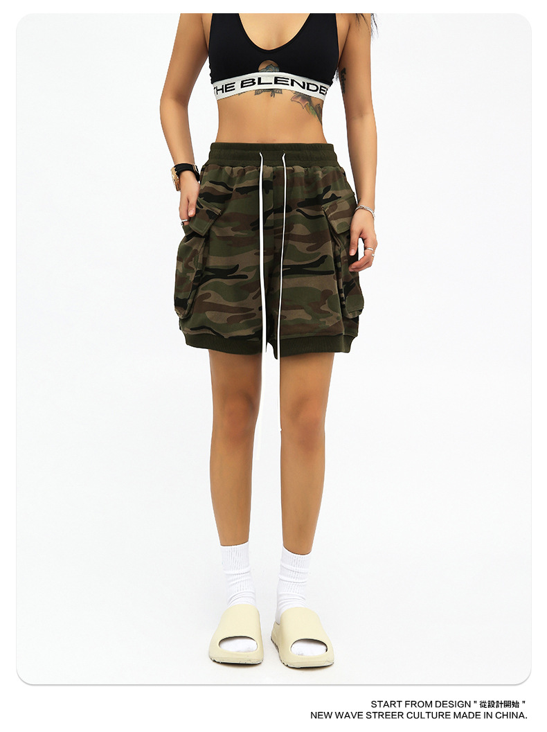 Camouflage shorts