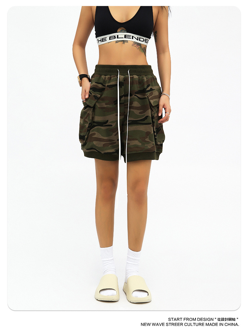 Camouflage shorts