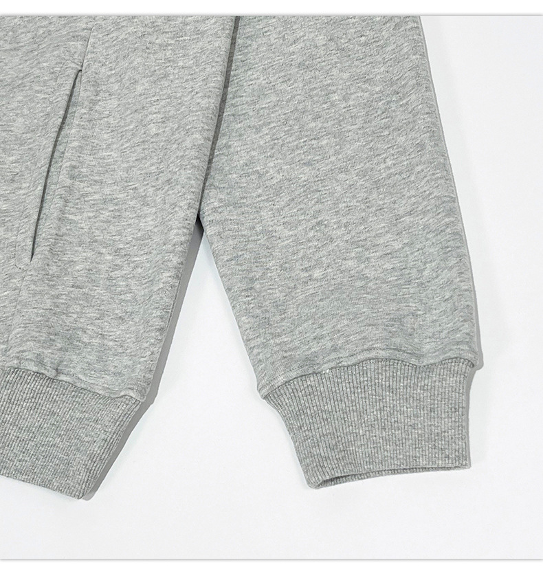 Kaisorn 2024 Embroidered Lapel Half Zipper Sweatshirt Men's Loose POLO Collar Top