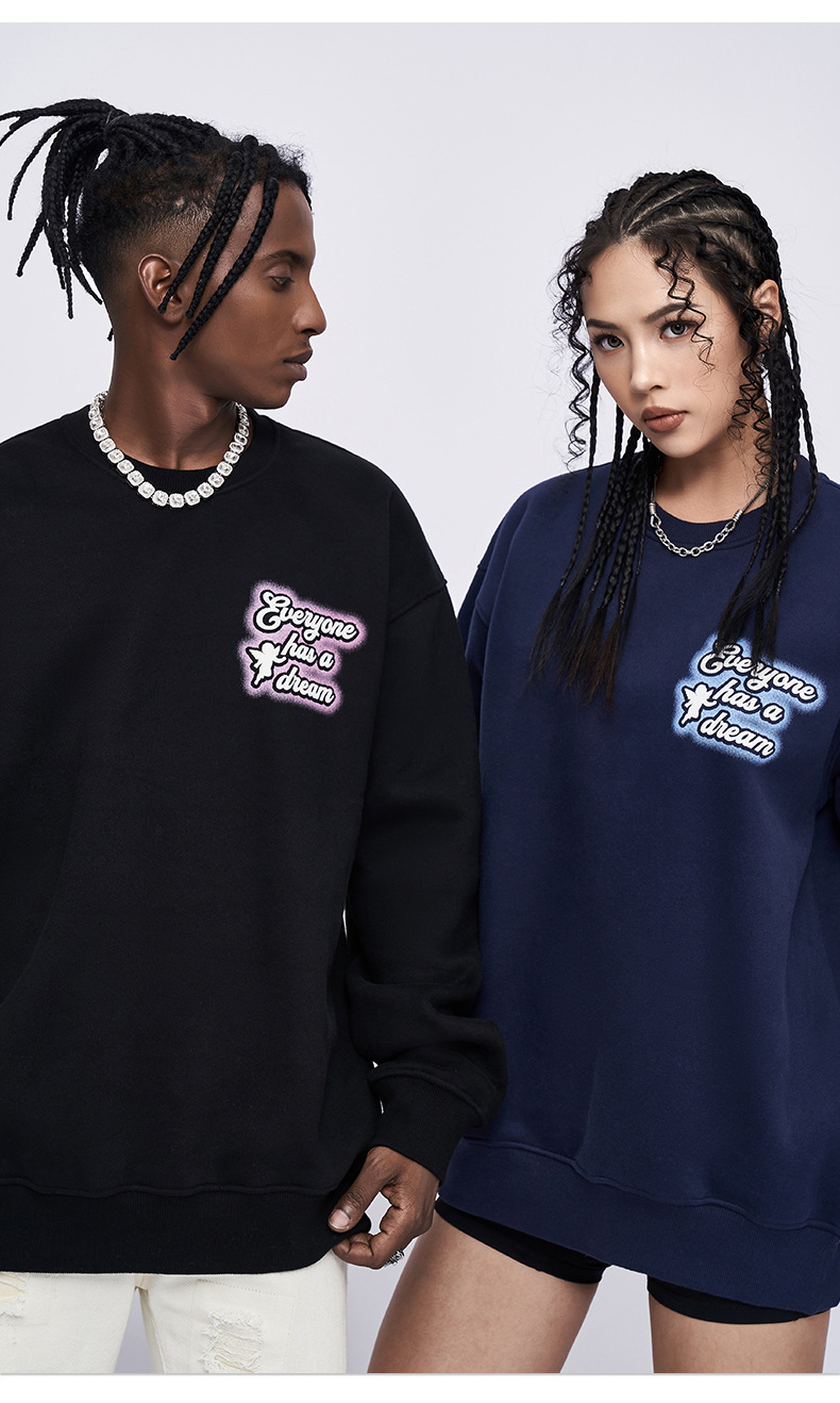 Kaisorn 2025 Men's Loose Casual Trendy Round Neck Top