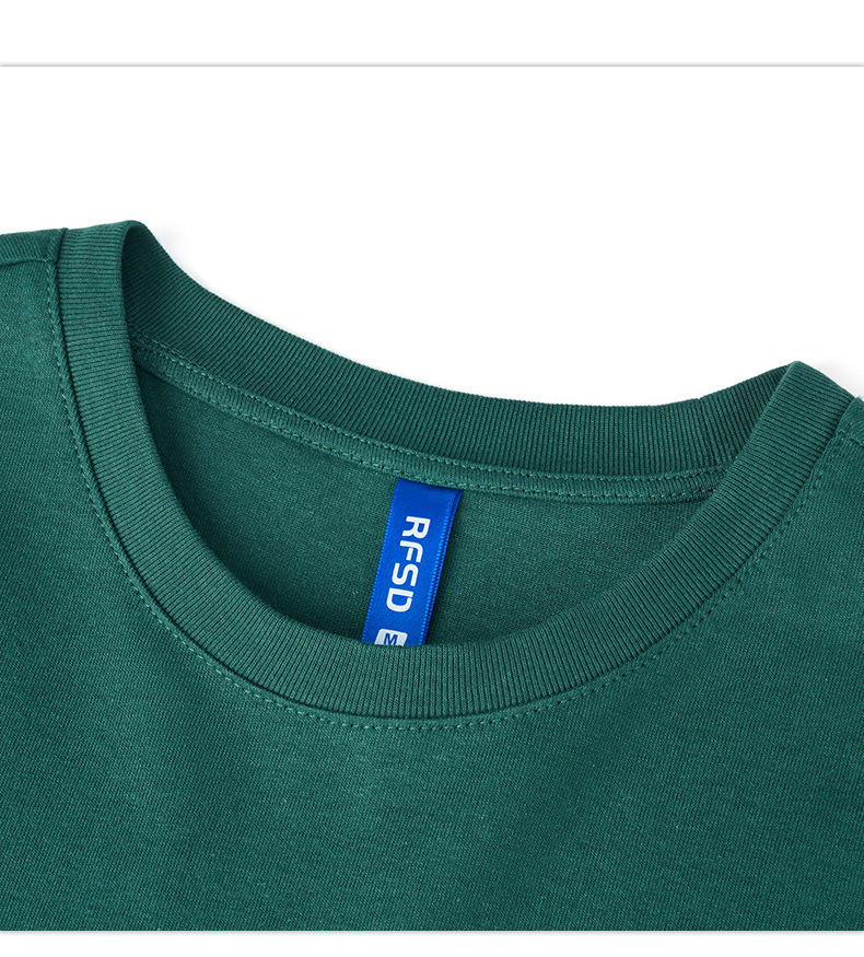 Kaisorn 2025 American style letter print heavy short sleeve simple loose T-shirt