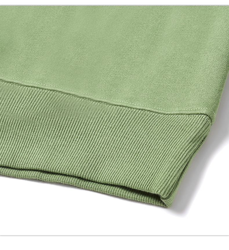 Embroidered smiley face sweatshirt