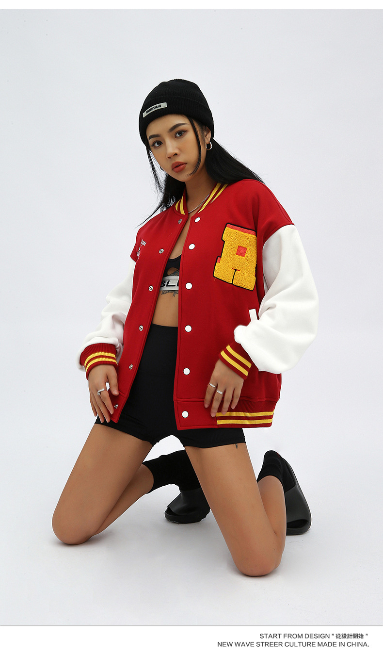 Furry Embroidery jacket