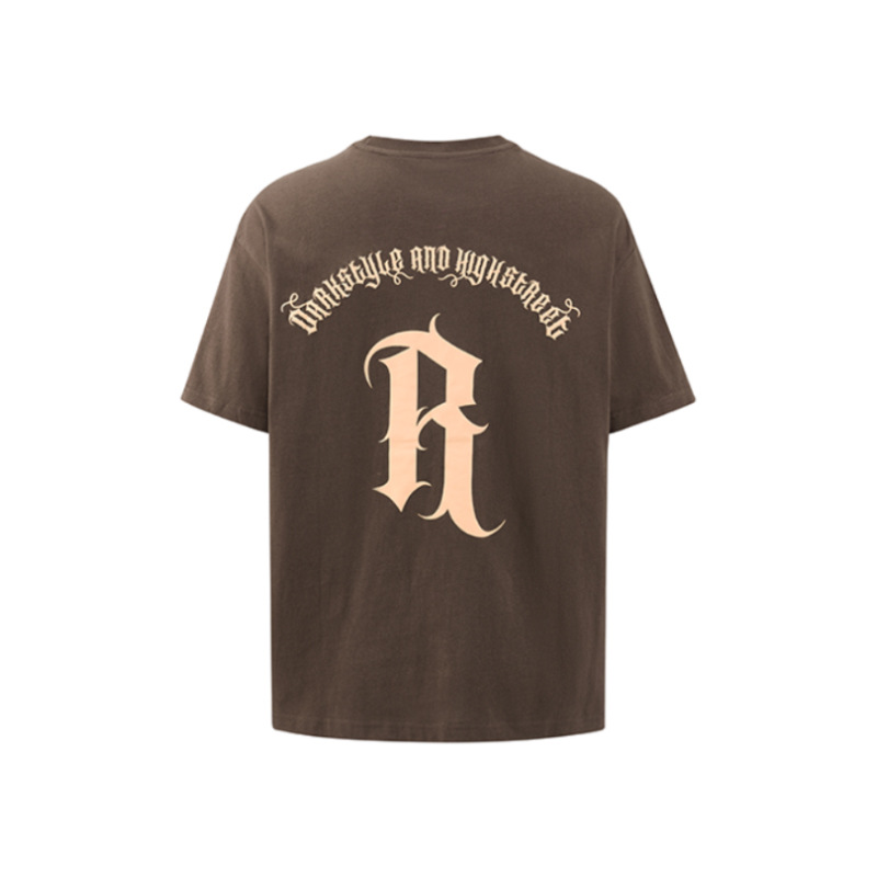 Kaisorn 2025 new classic loose cotton short-sleeved T-shirt trendy street men