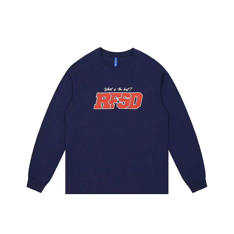 Kaisorn2024秋冬新品原创国潮印花长袖t恤250g宽松圆领t恤男