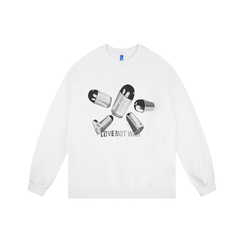 LOVE NOT WAR sweatshirt