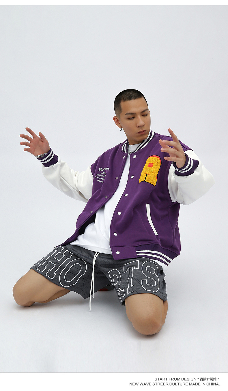 Furry Embroidery jacket