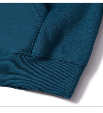 Kaisorn 2025 Plush hooded sweatshirt foam printed sweatshirt men's loose top