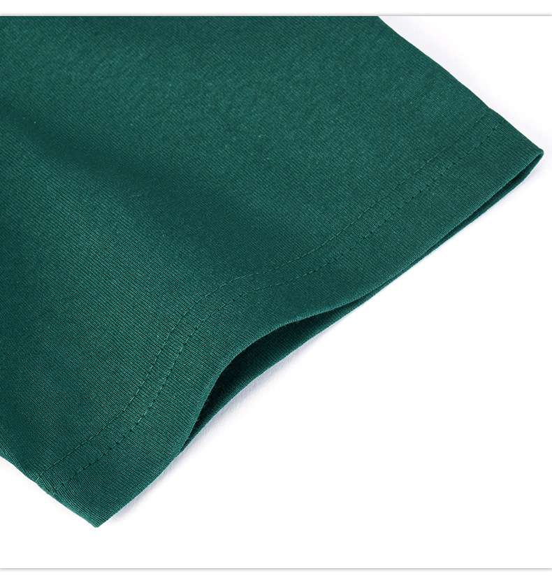 Kaisorn 2025 American style letter print heavy short sleeve simple loose T-shirt