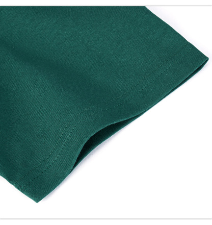 Kaisorn 2025 American style letter print heavy short sleeve simple loose T-shirt