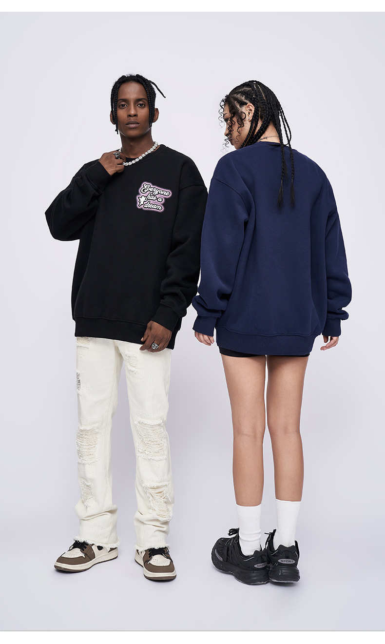 Kaisorn 2025 Men's Loose Casual Trendy Round Neck Top