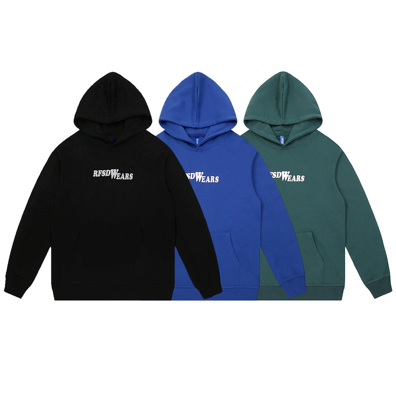 Kaisorn2024冬季上新泡芙字母logo休闲舒适连帽衫