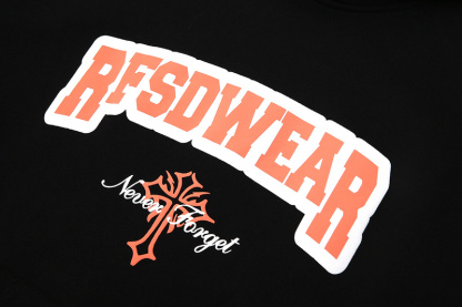 Kaisorn2024新款秋冬保暖加厚丝印字母logo连帽衫