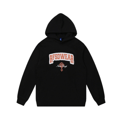 Kaisorn2024新款秋冬保暖加厚丝印字母logo连帽衫