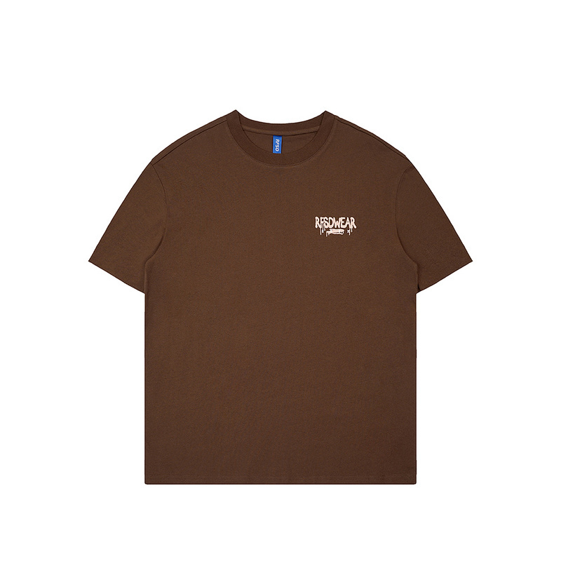 Kaisorn2025男士夏日透气T恤字母丝网印logo男生短袖T恤